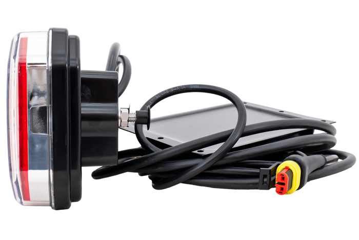 WAŚ W150DD LED-Rückleuchte mit 6 Funktionen, universell 