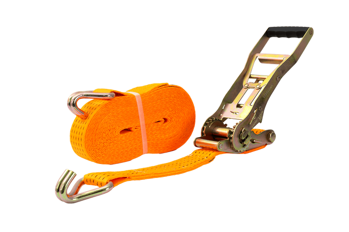 UNITRAILER ERGO 12 m/50 mm/5 t oranges Transportband mit Spanner
