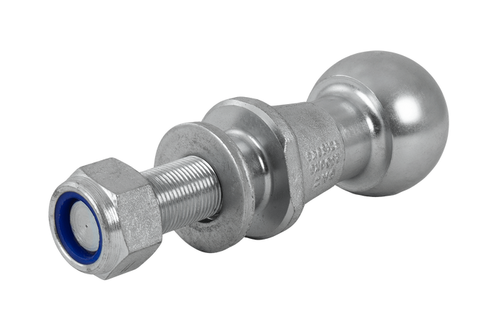 WINTERHOFF Anhängerkupplungskugel, verzinkt, 50mm, 2000kg