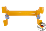PRAMAR Radstopper VDI 2700 gelb Universal-Radstopper für Autotransporter