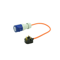 Adapter mit UK-Stecker und CEE-Buchse 16A ProPlus 373522, 40 cm Kabel