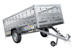 Trailer Anhänger GARDEN TRAILER 264 KIPP mit Gitteraufsatz und Stützrad