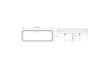 TruckLED L1871 LED-Neon-Dynamik-Rückleuchte, 6 Funktionen, links