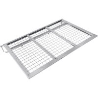 UNITRAILER Gitterrampe für Anhänger 88,6 cm 400 kg