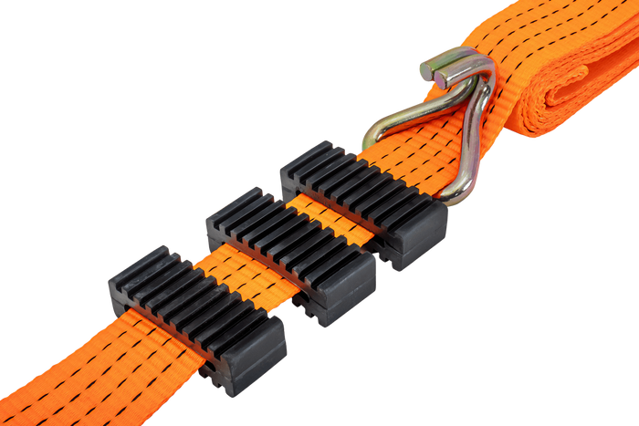 3-Punkt-Transportgurt mit Spannvorrichtung für UNITRAILER-Anhänger 3 m/50 mm/4 t orange