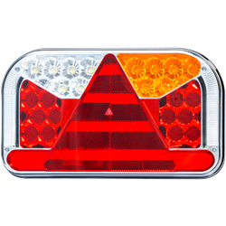 Universelle LED-Rückleuchte 12-36V, 7-Funktionen RECHTS