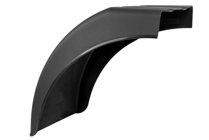 Rechter Kotflügel für Anhänger DOMAR DR1014002 Radlauf 400/240 mm