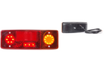 Rückleuchte WAŚ WE551DP 484 LED 4 Funktionen rechts