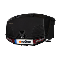 Towbox Alpha urban black - Anhängerkupplungs-Gepäckbox