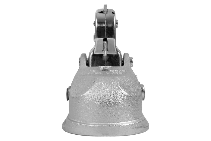 WINTERHOFF WW 350-RCH-1616 Kugelkupplung für 3500 kg Anhänger mit 60 mm Zugstange aus Gusseisen