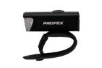 PROFEX 82004 Pro Alu Li-Pol USB Frontleuchte für Fahrräder