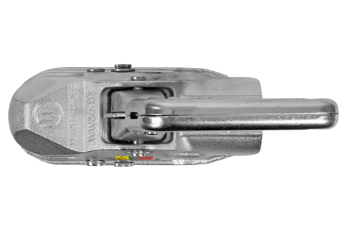 WINTERHOFF WW 30-D3-K1212 Kugelkupplung für 3000 kg Anhänger mit 50-51 mm Zugstange aus Gusseisen