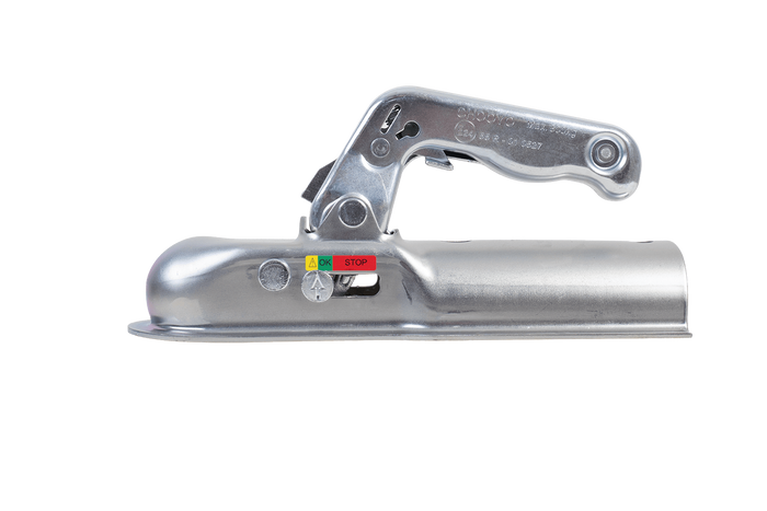 CHOOYO JD.00.53.006 Kugelkupplung für 800-kg-Anhänger mit 60-mm-Rohrzugstange