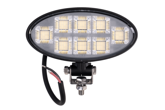 LED-Arbeitsscheinwerfer-Reflektor TT TECHNOLOGY SCHWARZ TT.13417 160xLED 8900lm oval