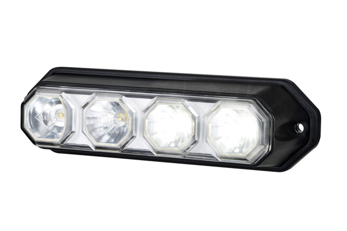 HORPOL LZD 2265 LED-Frontleuchte mit 2 Funktionen, universell