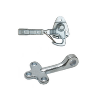 Anhängerkupplung rechts mit WINTERHOFF WV 20-R + WVG 20-A Verschluss, kompletter Anhängerseitenverschluss