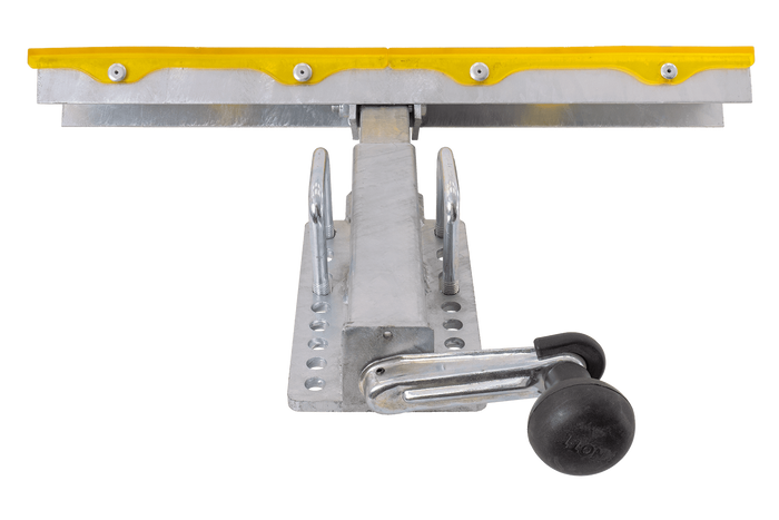 UNITRAILER TTL-Flachstütze, Länge 59 cm, Höhe 50 cm, für einen Bootsanhänger