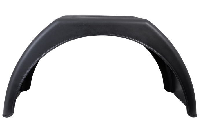 OUTLET Doppelkotflügel für Anhänger 14-16&quot; DOMAR DK3115 flacher Radlauf 915/450mm