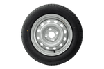 Satz von zwei Rädern für den Anhänger. LINGLONG-Reifen 155/70 R13 75N UNITRAILER-FELGEN 4Jx13" 4x100 ET:30