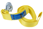 Abschleppseil mit Haken UNITRAILER Abschleppgurt 5m/50mm/4t gelb