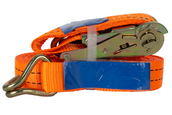 UNITRAILER 8 m/35 mm/2 t oranges Transportband mit Spanner