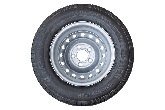 OUTLET Verstärktes Rad für Anhänger KENDA REIFEN 165/80 R13C 96/94N KENDA FELGE 4.5Jx13"H2 5x112 ET:30