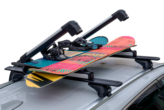Inter Pack Frostline 4 - Aluminiumhalterung für 4 Paar Ski oder 2 Snowboards