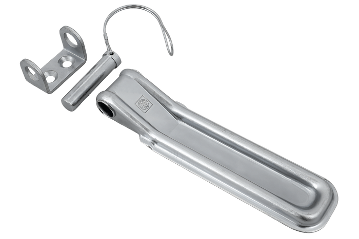 Seitenscharnier mit Griff und Bolzen WINTERHOFF BSCH 10-17-220+BSCHG 10-17-B+BSCHG 10-17-B komplette Anhängerseitenmontage