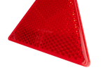 Rotes Dreieck WAŚ Rückstrahler