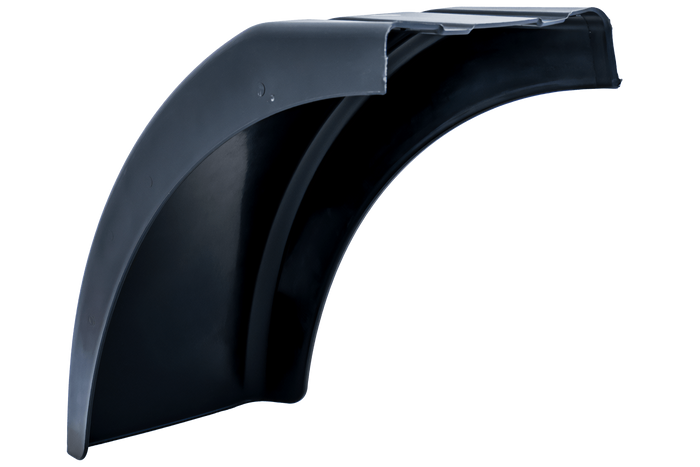 Halbkotflügel für Anhänger DOMAR DR1012202 Radlauf 384/200mm links