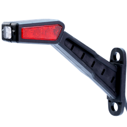 FRISTOM FT-146 LED linke Begrenzungsleuchte auf einem Gummiarm