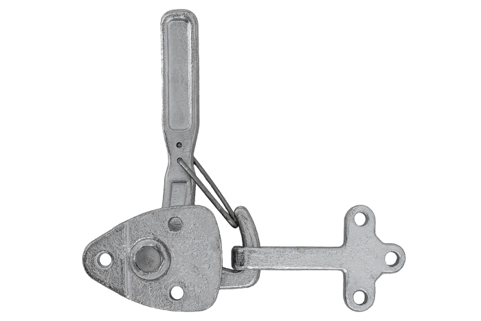 Anhängerkupplung rechts mit WINTERHOFF WV 10-R + WVG 10-A Verschluss komplett Anhänger Seitenverschluss