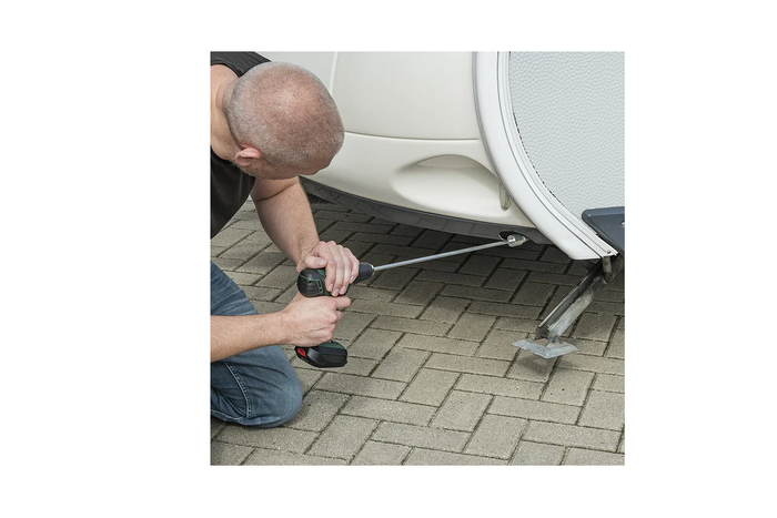 ProPlus 360029 Ausziehbare Stützverlängerung für 440 mm 19 mm Trägeranhänger