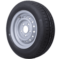 OUTLET Verstärktes Anhängerrad REIFEN KENDA 155/70 R12C 104/102N FELGE STARCO 4.5Jx12"H2 5x112 ET:20