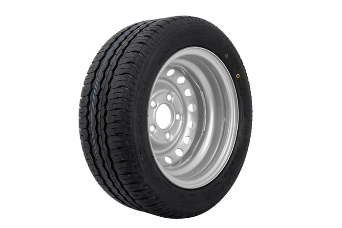 Verstärktes Rad für Anhänger REIFEN WANDA 195/50 R13C 104/101N FELGE TRAILER TOP 5.5Jx13"H2 5x112 ET:30