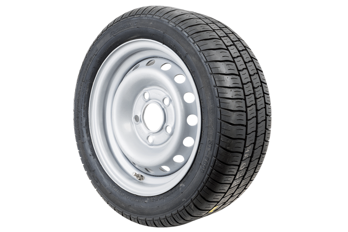 OUTLET Verstärktes Anhängerrad REIFEN GT Radial 195/50 R13C 104/101N FELGE KENDA 6Jx13&quot;H2 5x112 ET:30