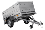 Leichter Anhänger 200x106 UNITRAILER GARDEN 200 KIPP mit BIS-Seitenwänden