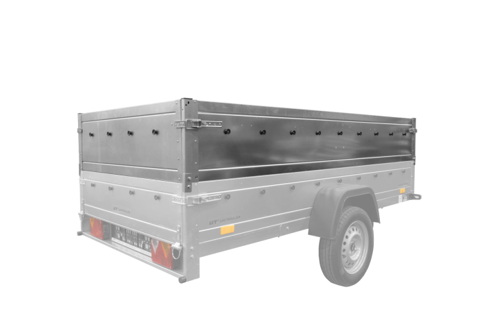 BIS-Bordwände für UNITRAILER GARDEN 265 KIPP Anhänger