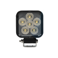 LED-Arbeitsscheinwerfer-Reflektor TT TECHNOLOGY SCHWARZ TT.13324 24xLED 1920lm quadratisch
