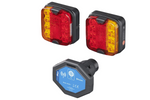 ProPlus LED-Rückleuchten (7-PIN), 4 Funktionen (links + rechts), magnetisch, Bluetooth