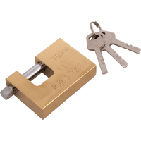 Messing-Vorhängeschloss 70mm HERMON, Ohrdurchmesser 10mm