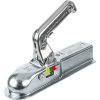 WINTERHOFF WW8-D40 Kugelkupplung für 800 kg Anhänger mit 40 mm Vierkantdeichsel