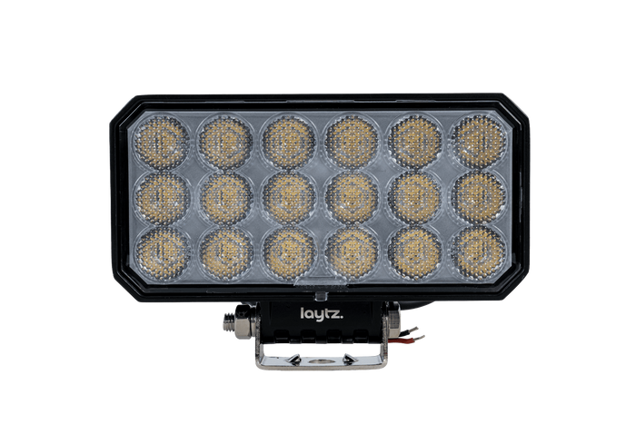 LED-Arbeitsscheinwerferreflektor LAYTZ LY7305 72xLED 7000lm rechteckig