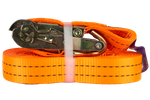 UNITRAILER 10m/35mm/2t orangefarbener Zurrgurt mit Spanner