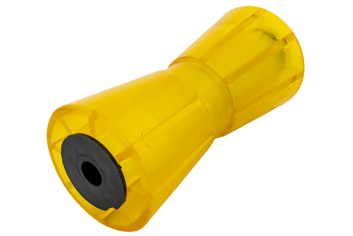 Kielrolle KNOTT 190 mm, in gelb, für Bootsanhänger