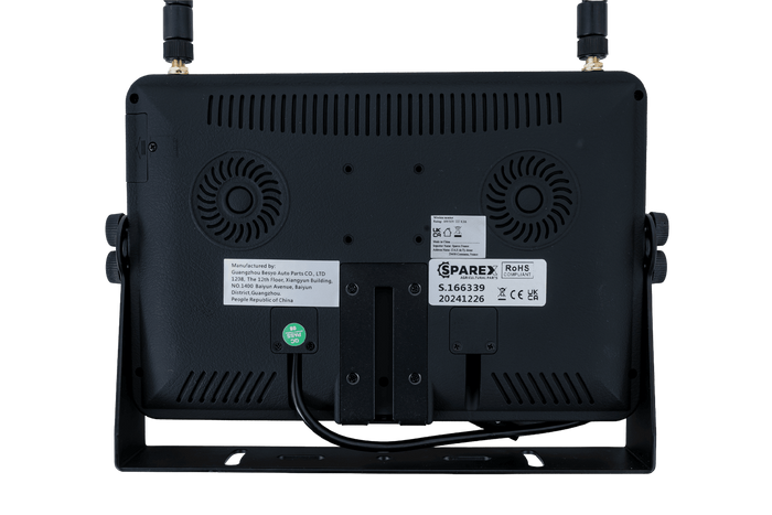 Kabelloses Rückfahrsystem SPAREX S.166339 Monitor 9" + Kamera