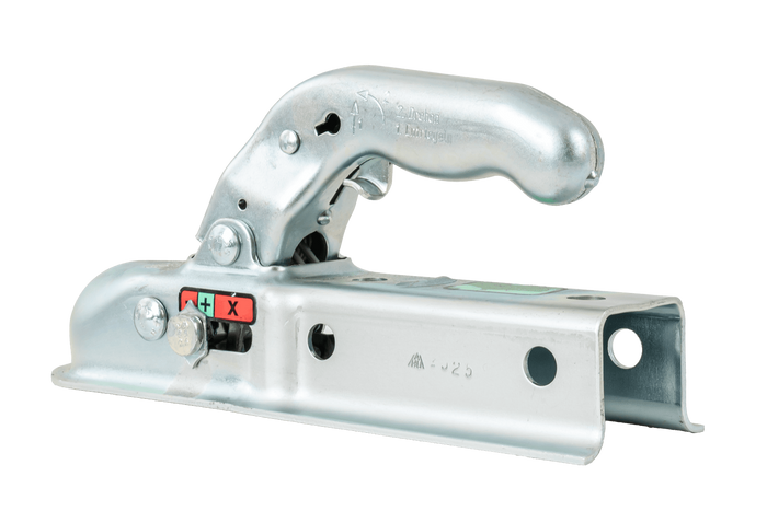 KNOTT K7.5-G Kugelkupplung für einen 750kg Anhänger mit einer 45mm Vierkantdeichsel