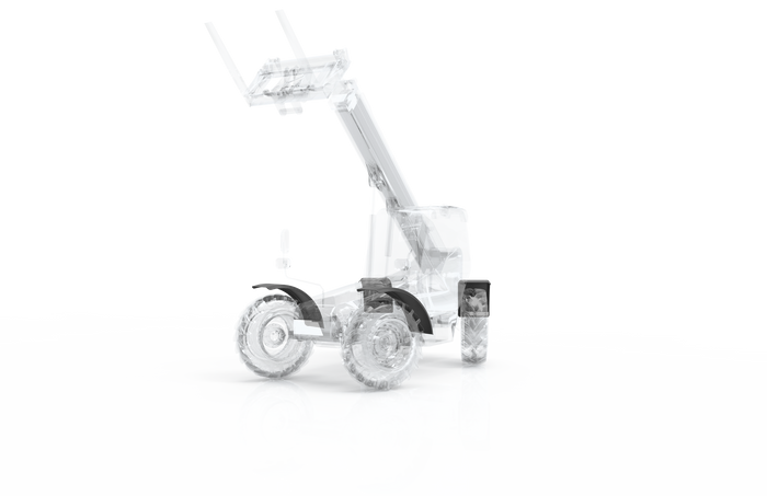 Kotflügel für Landmaschinen 28" DOMAR T10150 Radkasten 1330/600mm