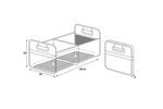 LAMPA Shop&amp;Store L Auto-Organizer, faltbarer Kofferraumkorb, 50 x 33 cm