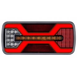 KAMAR X-SPIDER L2431 Rücklicht-Bajonettanschluss 5-polig, 6 Funktionen, rechts